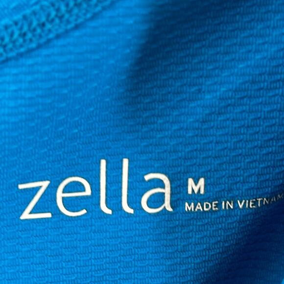 Zella Women's Blue Long Sleeve Slouchy Activewear Top Size Medium - Picture 5 of 13